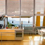 Villa Beachfront Ravdoucha Epavlis Eleni - Pool, Hot Tub, Gym, Sauna, Private Parking, Wifi