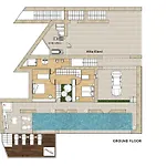 Villa Beachfront Ravdoucha Epavlis Eleni - Pool, Hot Tub, Gym, Sauna, Private Parking, Wifi *